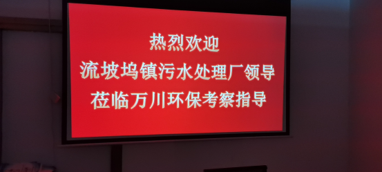 热烈欢迎流坡坞镇污水处理厂领导莅临森林舞会网页版环保考察指导